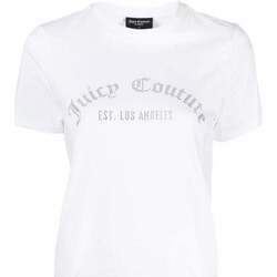 Vêtements Femme T-shirts manches courtes Juicy Couture  Blanc