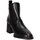Chaussures Femme Bottines CallagHan 32803 tronchetto Femme Noir Noir