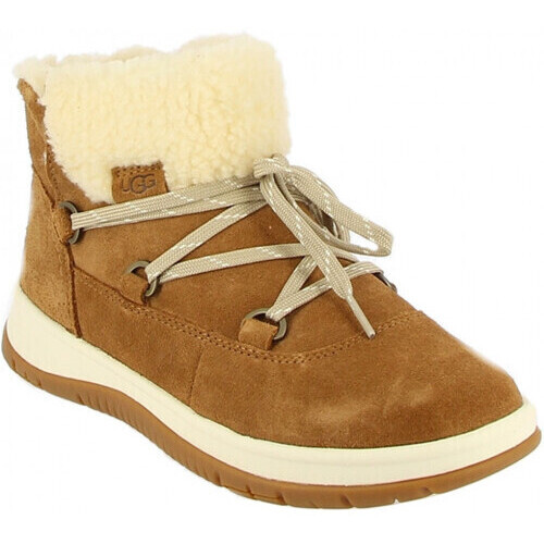 Chaussures Femme Boots UGG lakesider Marron