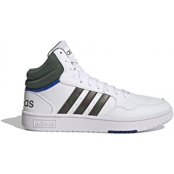 Chaussures Homme Basketball adidas template Originals Hoops 3.0 Mid Blanc