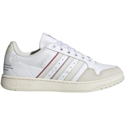 Chaussures Homme Baskets curve adidas Originals Ny 90 Stripes Blanc
