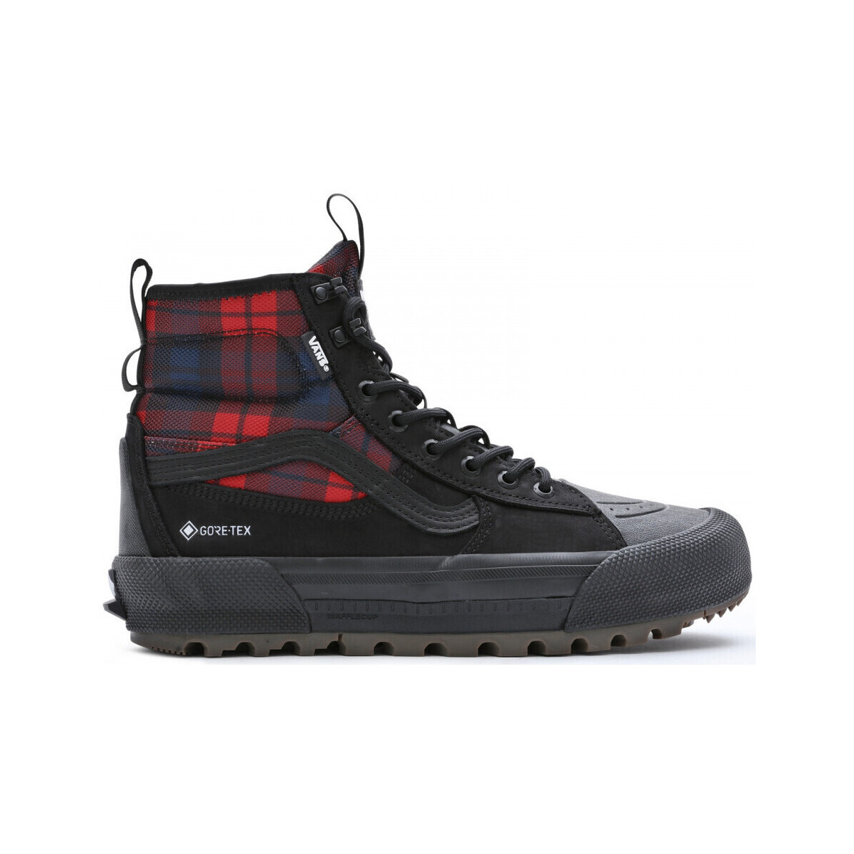 Chaussures Homme Chaussures de Skate Vans Sk8-hi gore-tex mte-3 tech plaid Noir