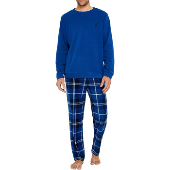 Vêtements Homme Pyjamas / Chemises de nuit Arthur Pyjama long Bleu