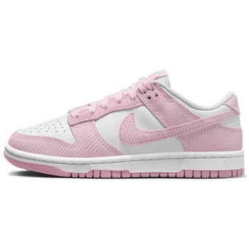 Chaussures Femme Baskets mode Nike DUNK LOW PINK CORDUROY Rose