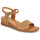 Chaussures Femme Sandales et Nu-pieds Mam'Zelle MISS Camel
