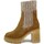 Chaussures Femme Boots Raquel Perez Femme Chaussures, Bottine en Daim, Plateau - 20417 Marron