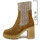 Chaussures Femme Boots Raquel Perez Femme Chaussures, Bottine en Daim, Plateau - 20417 Marron
