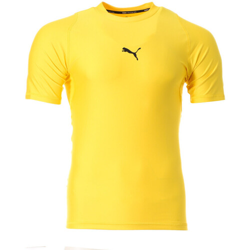 Vêtements Homme T-shirts enmbroidered-logo & Polos Puma 519809-06 Jaune
