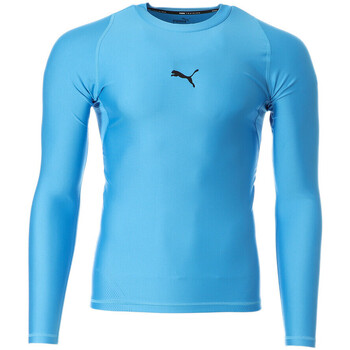 Vêtements Homme T-shirts manches longues Puma 519810-07 Bleu
