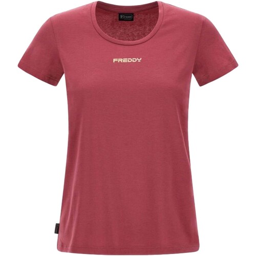 Vêtements Femme T-shirts & Polos Freddy T-Shirt Manica Corta Rose