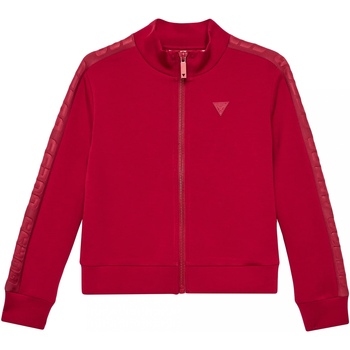 Guess Gilet Fille col montant Rouge