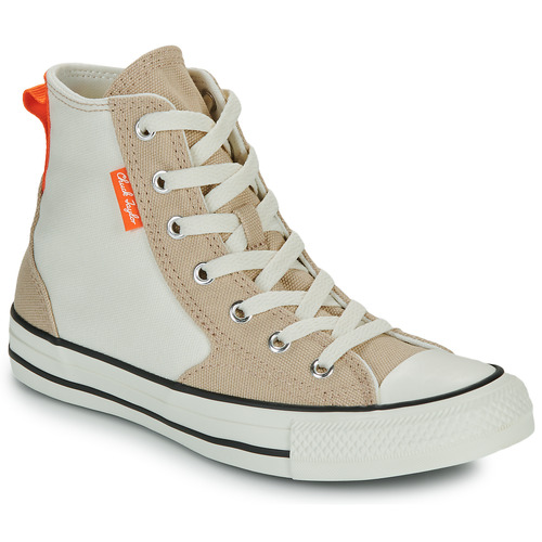 Chaussures Enfant All-Star montantes Converse CHUCK TAYLOR ALL STAR MFG Beige / Blanc
