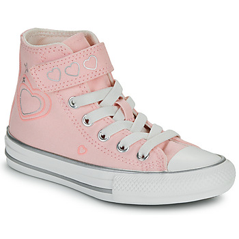 Chaussures Fille Baskets montantes Converse leather CHUCK TAYLOR ALL STAR 1V Rose