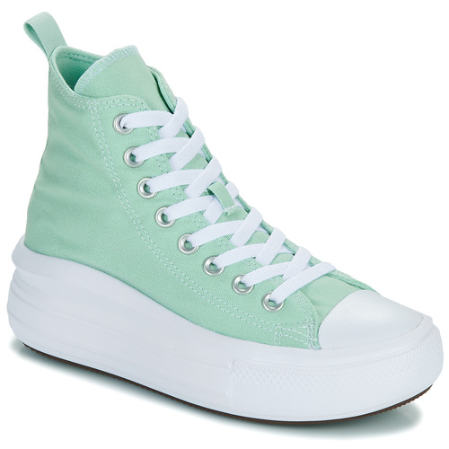 Chaussures Fille Baskets montantes editions Converse CHUCK TAYLOR ALL STAR MOVE PLATFORM Vert
