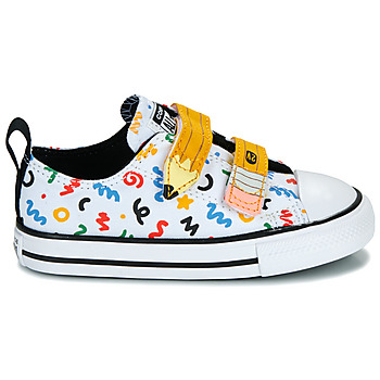 Converse CHUCK TAYLOR ALL STAR EASY-ON DOODLES Blanc / Multicolore