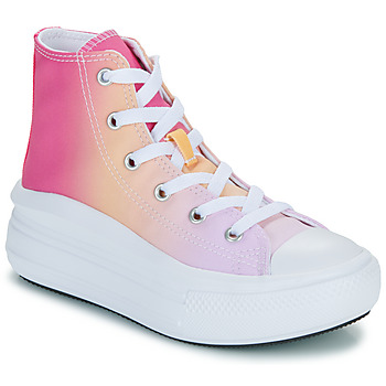 Chaussures Fille Baskets montantes slip Converse CHUCK TAYLOR ALL STAR MOVE PLATFORM BRIGHT OMBRE Multicolore