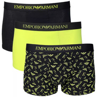 Sous-vêtements Homme Boxers Ea7 Emporio Armani Pack 3 Noir