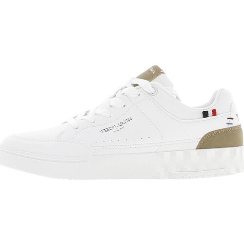 Chaussures Homme Baskets mode Teddy Smith Retrotennis Blanc