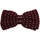 Vêtements Homme Cravates et accessoires Clj Charles Le Jeune Noeud papillon tricot TILDE Bordeaux