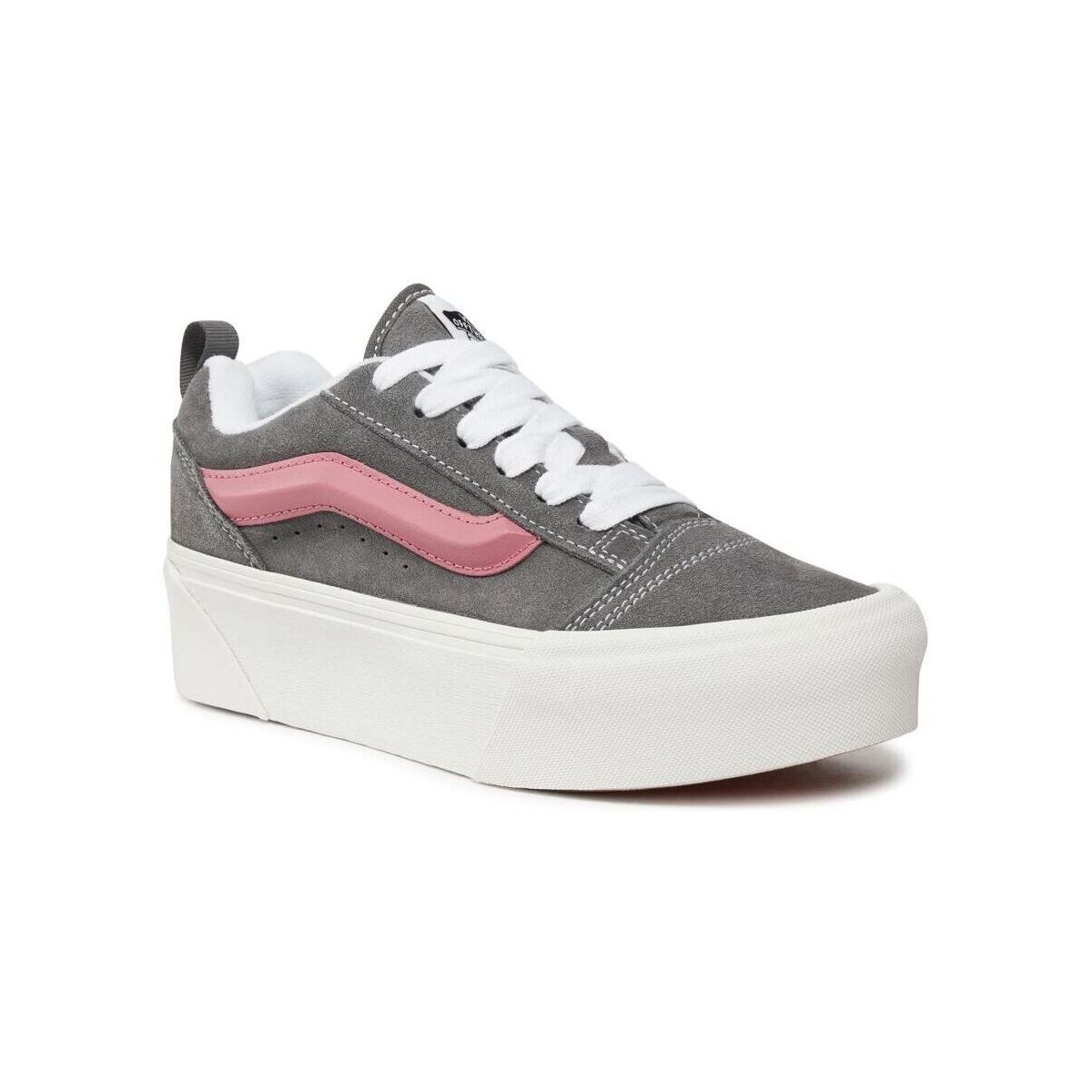 Chaussures Femme Baskets mode Vans KNU STACK - VN000CP6GRY1-GREY Gris