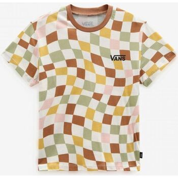Vêtements Fille T-shirts & Polos Vans CHECKER PRINT - VN000797-OC2 