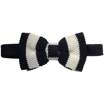 Vêtements Homme Cravates et accessoires Tyler & Tyler Noeud papillon tricot Gentleman club Noir