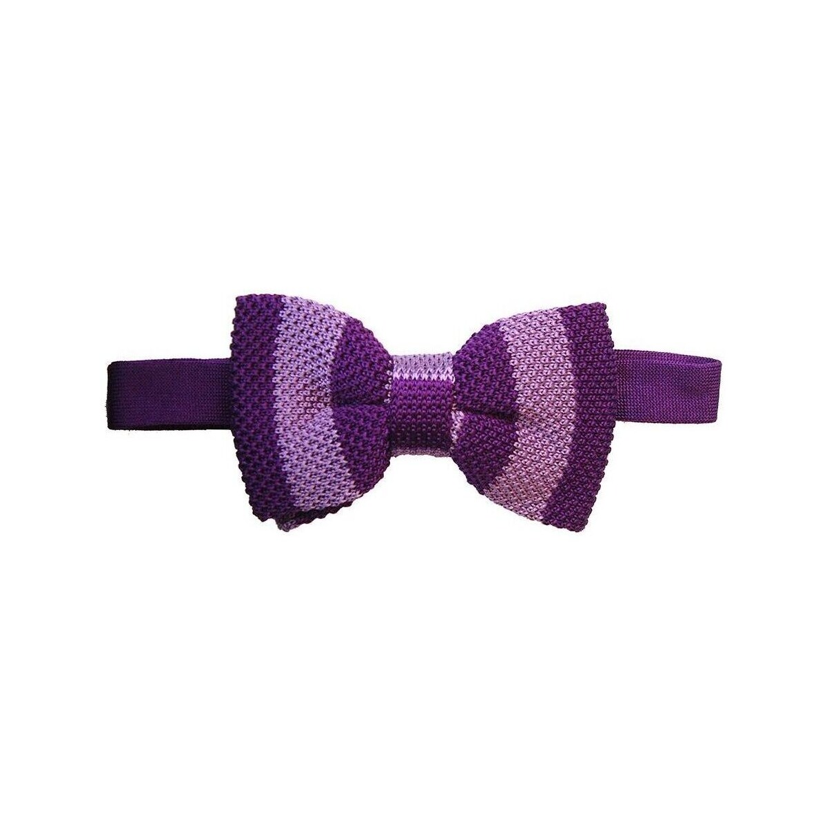 Vêtements Homme Cravates et accessoires Tyler & Tyler Noeud papillon tricot Gentleman club Violet