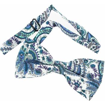 Vêtements Homme Cravates et accessoires Clj Charles Le Jeune Noeud papillon noué Fleurs Bleu