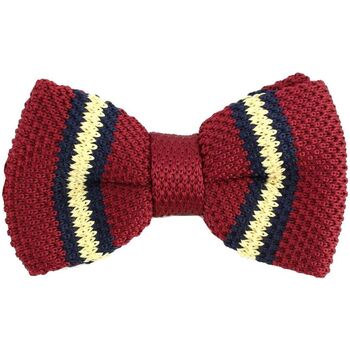 Vêtements Homme Cravates et accessoires Clj Charles Le Jeune Noeud papillon tricot bon genre Bordeaux