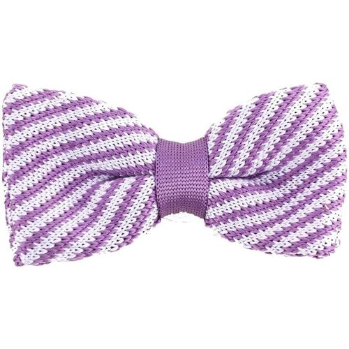 Vêtements Homme Cravates et accessoires Clj Charles Le Jeune Noeud papillon tricot Yale Violet