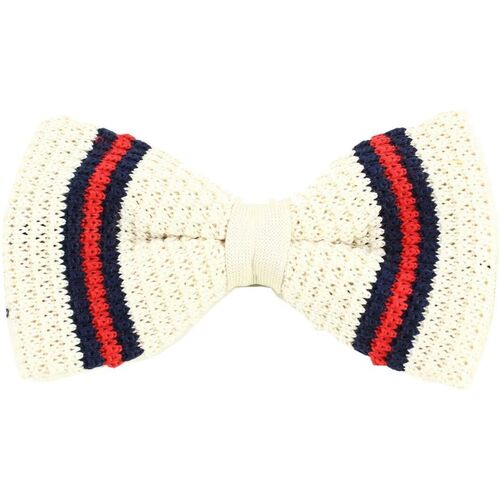 Vêtements Homme Cravates et accessoires Clj Charles Le Jeune Noeud papillon tricot Chicago Blanc