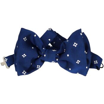 Vêtements Homme Cravates et accessoires Segni Et Disegni Noeud papillon noué maille Jacquard Bleu
