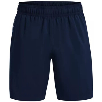 Vêtements Homme Shorts / Bermudas Under school ARMOUR WOVEN GRAPHIC Bleu