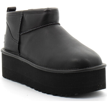 Chaussures Femme Boots UGG Botte Classic Ultra Mini À Platforme Noir