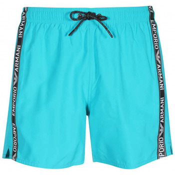 Vêtements Homme Maillots / Shorts de bain Emporio Armani Kids Snowsuits for KidsA7 Short de bain homme turquoise 211740 3R443 00032 - 46 Bleu