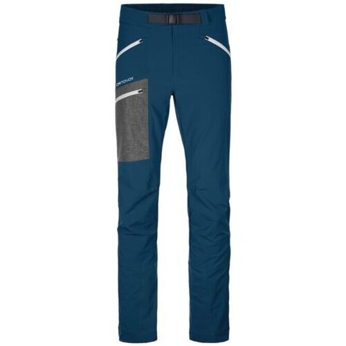 Vêtements Homme Pantalons de survêtement Ortovox Pantalon Cevedale Homme Petrol Blue Bleu