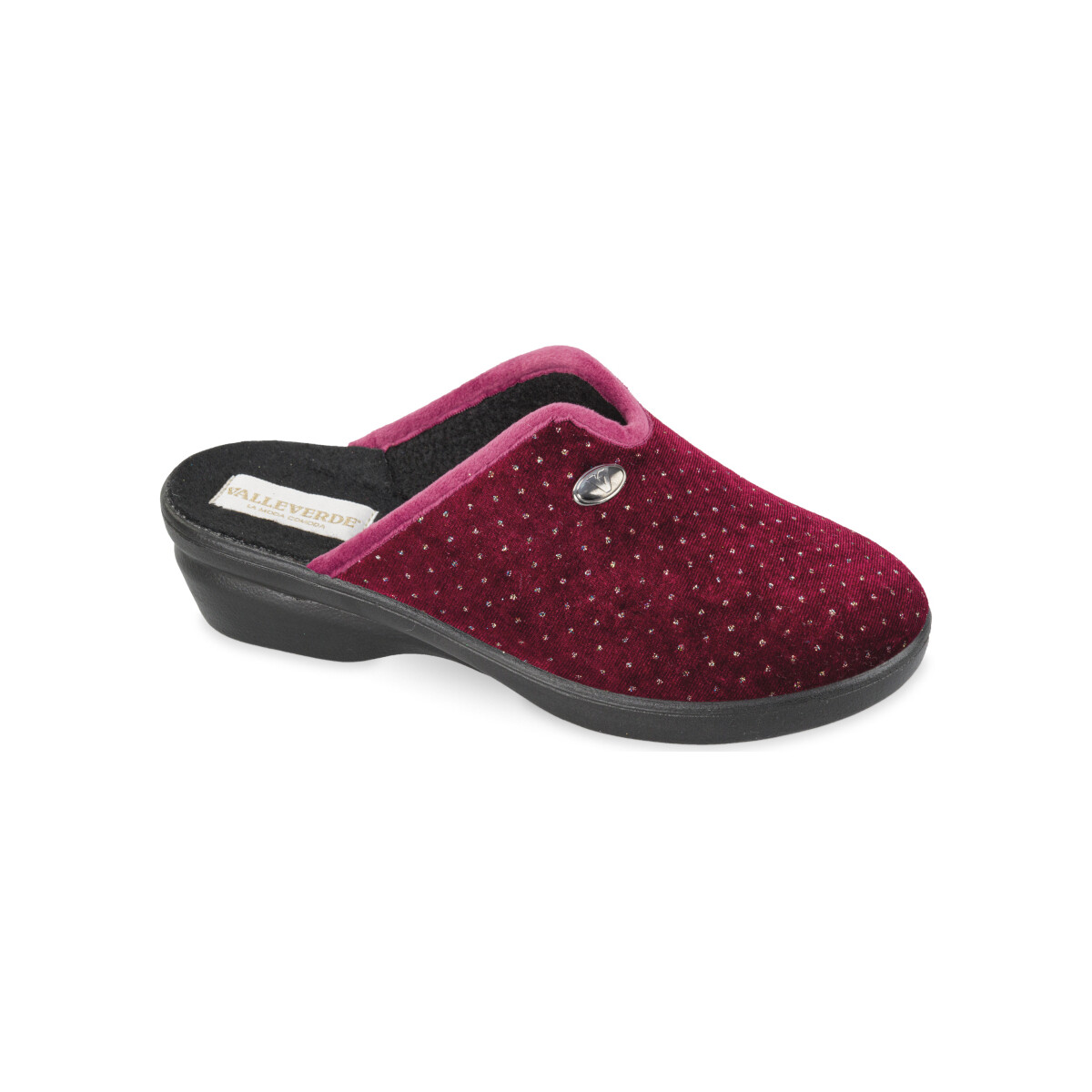 Chaussures Femme Chaussons Valleverde 25242-1002 Rouge