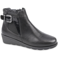 Chaussures Femme Bottines Valleverde VS10312-1001 Noir