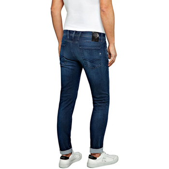 Missy Empire Denim-Jeans mit Bindedetail in verwaschenem Blau