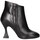 Chaussures Femme Bottines Albano 2554 tronchetto Femme Noir Noir