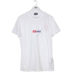 Vêtements Femme Débardeurs / T-shirts T-Shirt sans manche Diesel T-shirt en coton Blanc