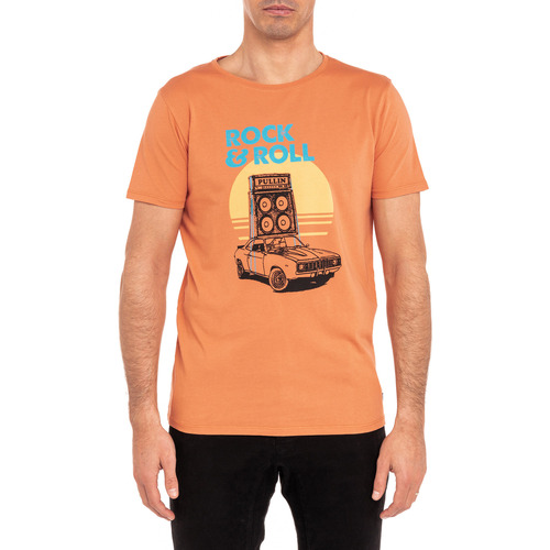 Vêtements Homme Serviettes et gants de toilette Pullin T-shirt  ROCKSUNSETMELON Orange