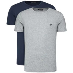 Vêtements Homme T-shirts & Polos Ea7 Emporio button-up ARMANI Pack de 2 Gris