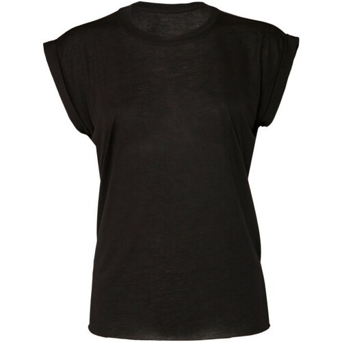Vêtements Femme T-shirts manches longues Bella + Canvas BE8804 Noir