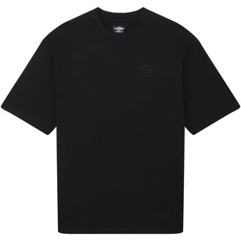 Vêtements Femme T-shirts manches longues Umbro UO1702 Noir