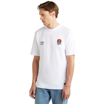 Vêtements Homme T-shirts manches longues Umbro  Blanc
