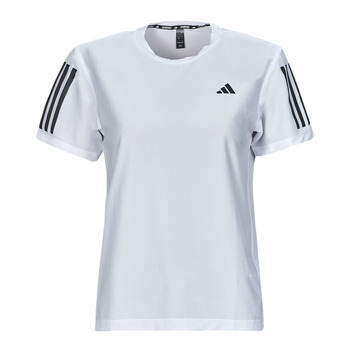 Vêtements Femme T-shirts manches courtes hair adidas Performance OTR B TEE Blanc / Noir