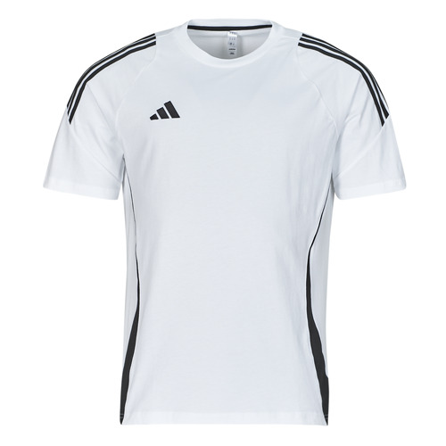Vêtements Homme T-shirts manches courtes ltd adidas Performance TIRO24 SWTEE Blanc / Noir