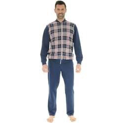 Vêtements Homme Pyjamas / Chemises de nuit Christian Cane TENUE D'INTERIEUR BLEU DAVY Bleu