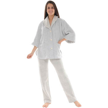 Vêtements Femme Pyjamas / Chemises de nuit Pilus CAPE GRIS ADA Gris